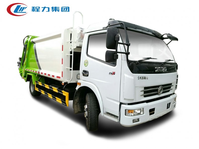東風多利卡8方壓縮式垃圾車