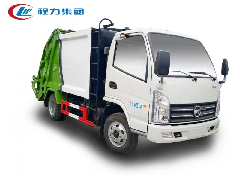凱馬藍(lán)牌4方壓縮垃圾車