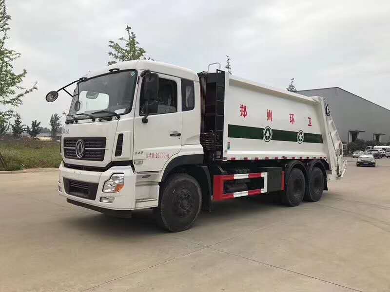 東風(fēng)天龍18方壓縮式垃圾車(chē)