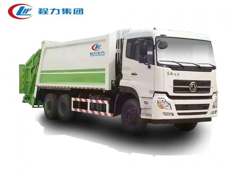 東風(fēng)天龍18方壓縮式垃圾車(chē)