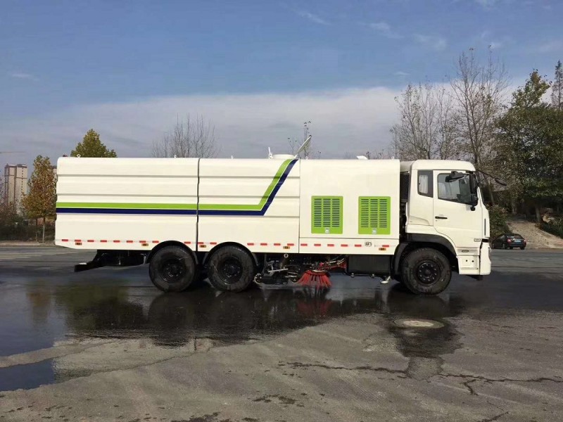 東風天龍后雙橋22方洗掃車