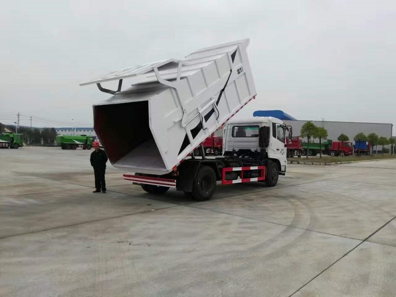 東風天錦15-17方對接垃圾車