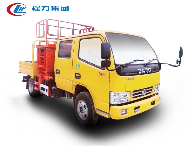 東風雙排座8-10米平臺升降高空作業車