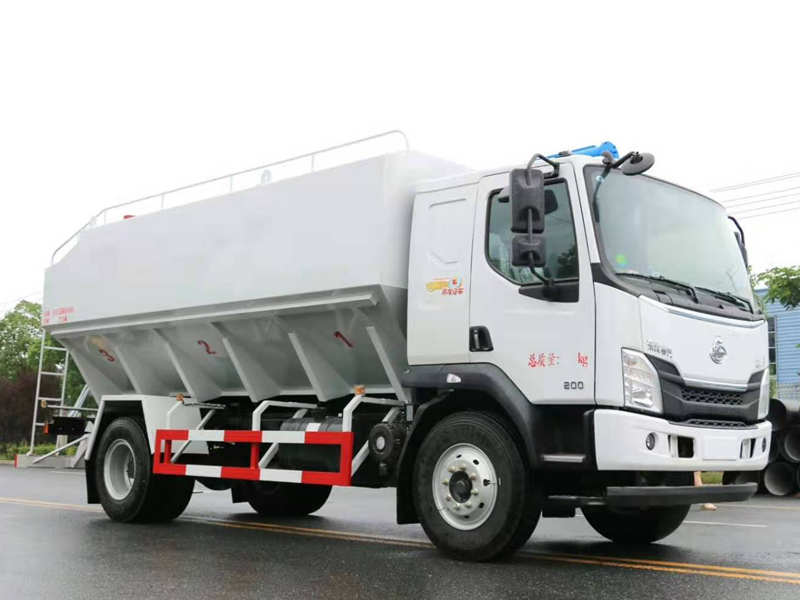 柳汽乘龍散裝飼料運輸車(22方)